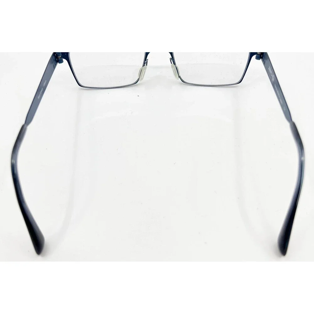 Zero G Smithtown Eyeglasses Mens Blue Titanium Handcrafted Japan 49-17-135